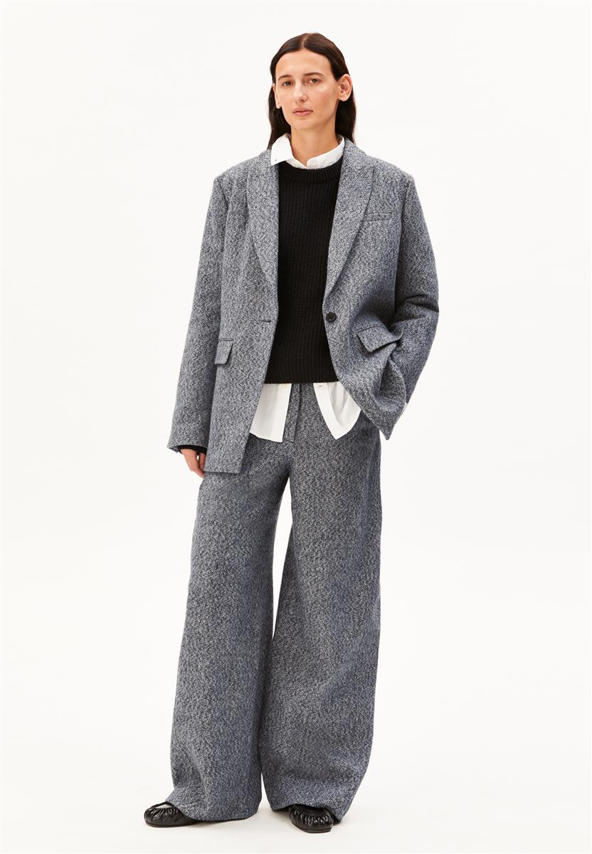Tweed Barrel Pant