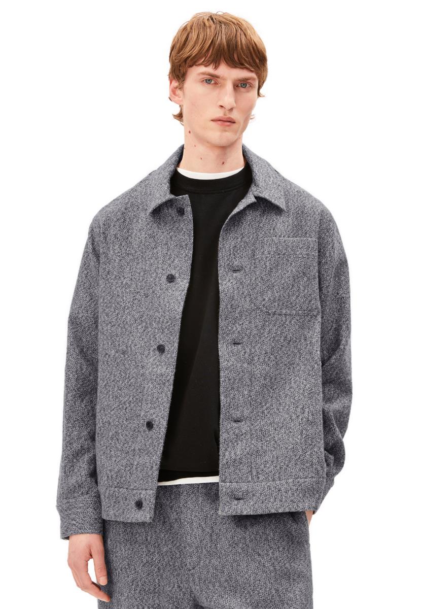 Tweed Overshirt Jacket