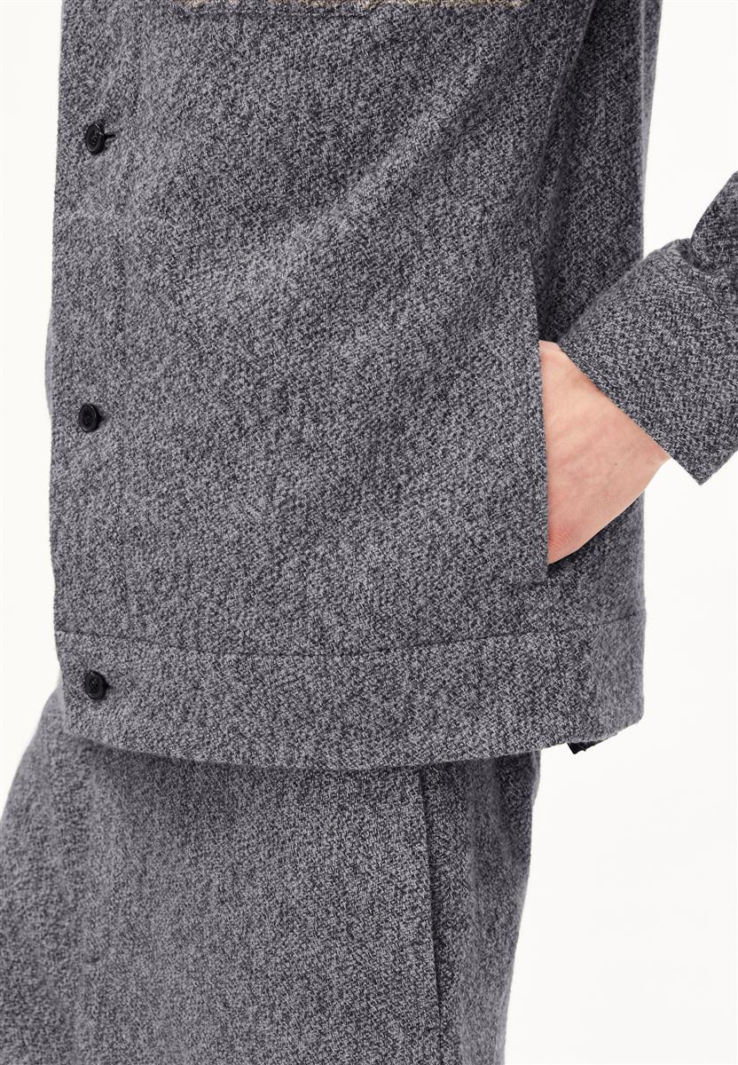 Tweed Overshirt Jacket