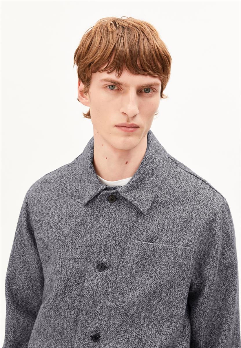 Tweed Overshirt Jacket