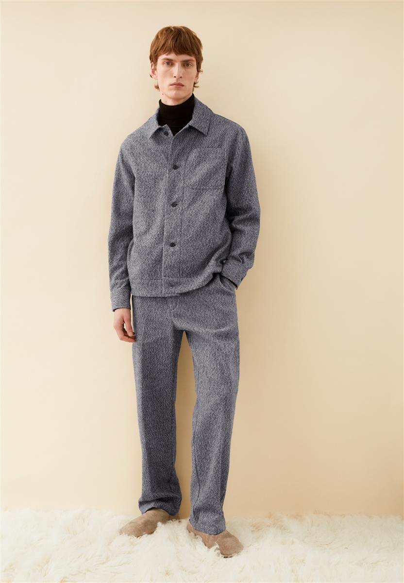 Tweed Overshirt Jacket