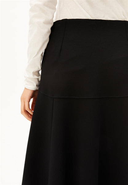 Punto Flared Midi Skirt