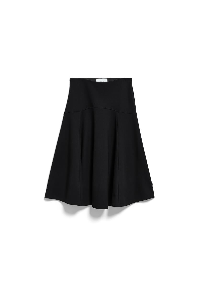 Punto Flared Midi Skirt