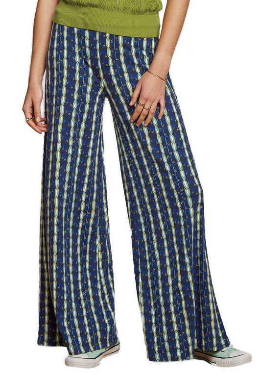 Border Palazzo Pants Saba