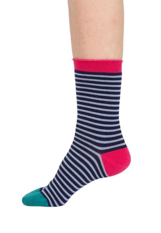 Stripe Crew Socks