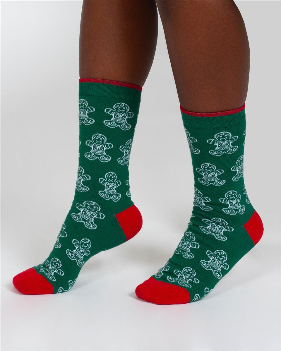 Christmas Gingerbread Socks
