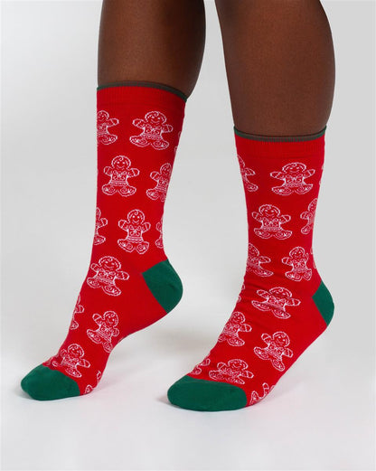 Christmas Gingerbread Socks