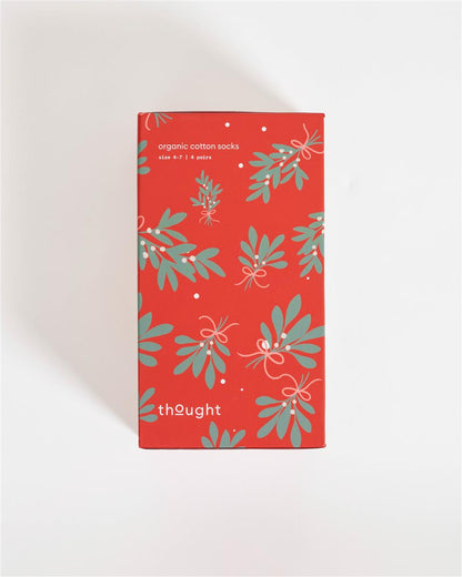 Christmas Celebration Gift Box of 4 Socks