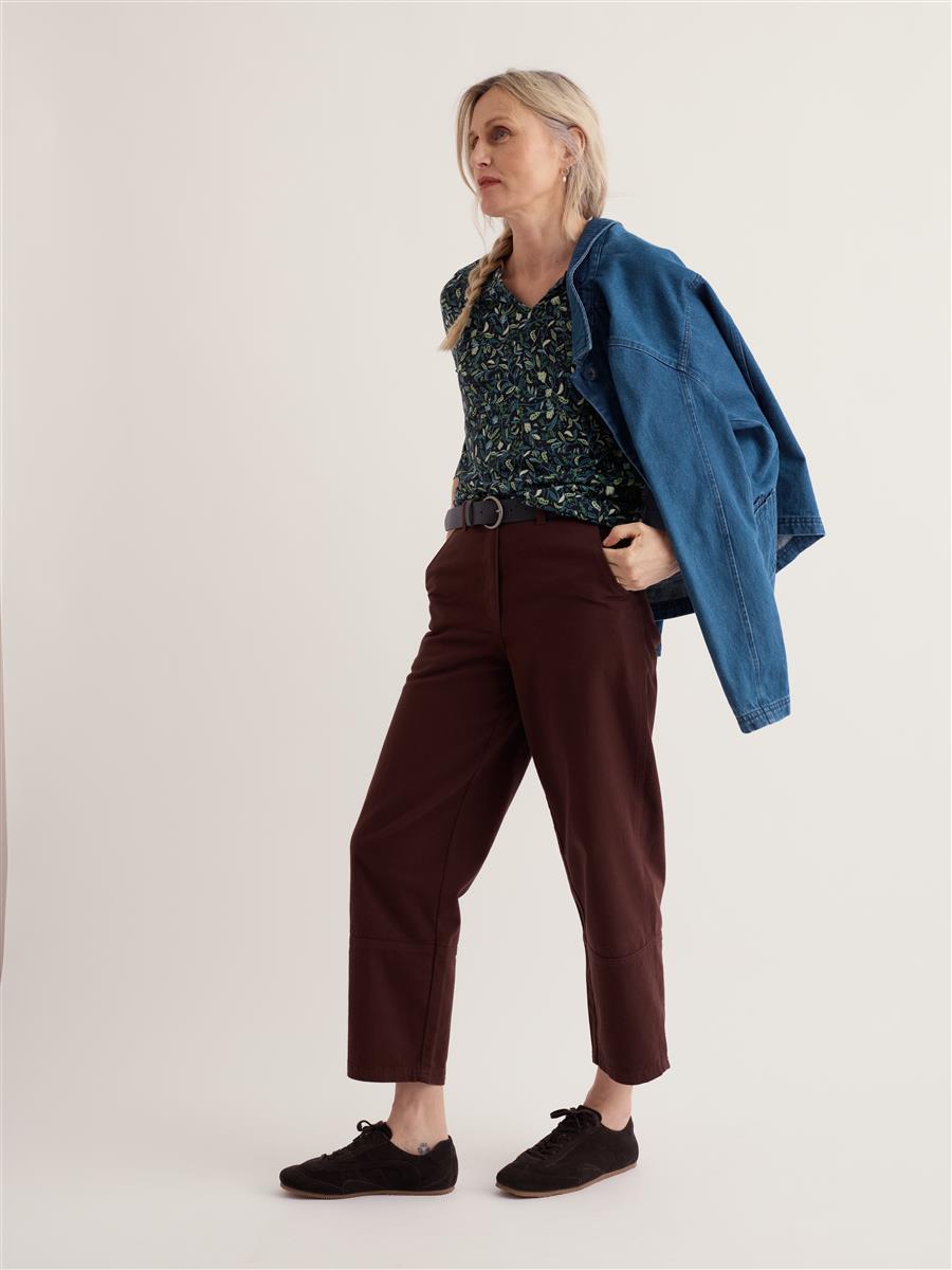 3/4 Kellow Top