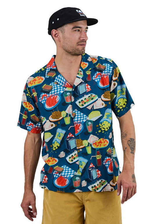 Chiringuito Aloha Shirt Blue