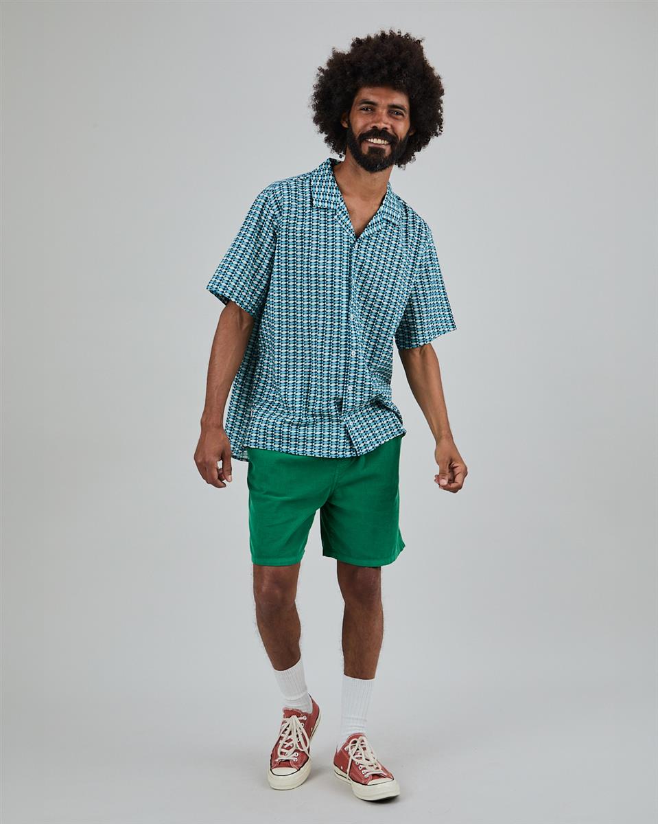 Sardinas Aloha Shirt Blue