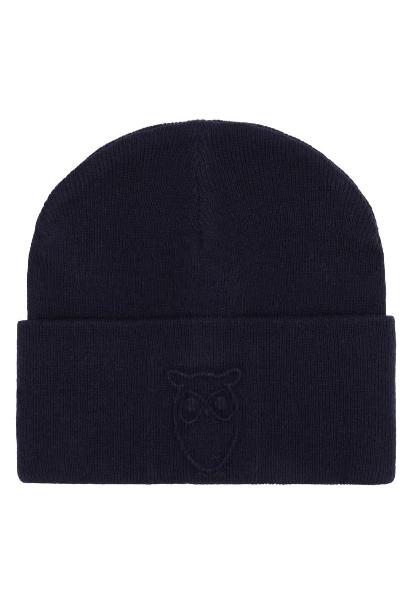 Lambswool Logo Embossed Beanie