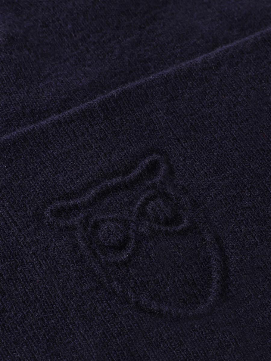 Lambswool Logo Embossed Beanie