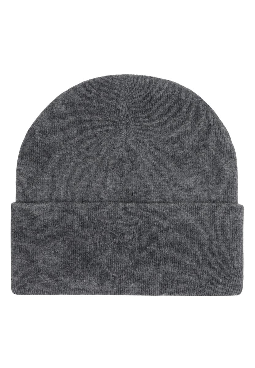 Lambswool Logo Embossed Beanie