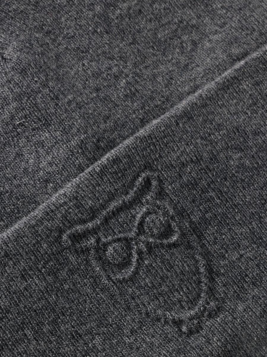 Lambswool Logo Embossed Beanie