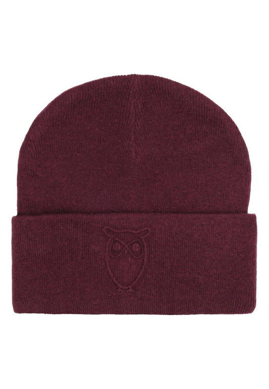 Lambswool Logo Embossed Beanie