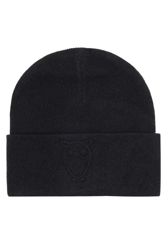 Lambswool Logo Embossed Beanie