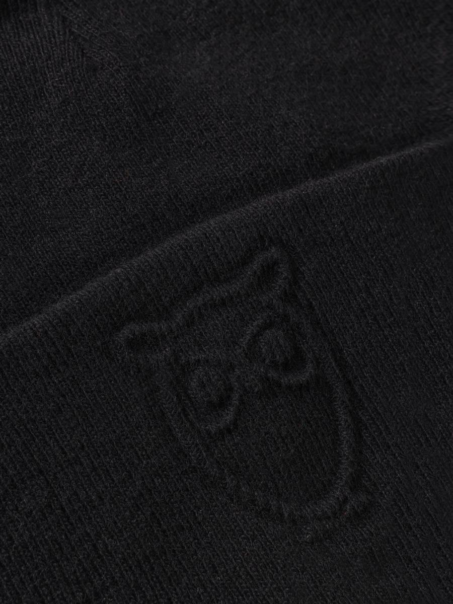 Lambswool Logo Embossed Beanie