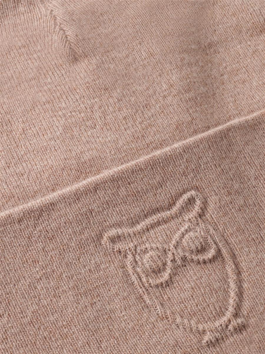 Lambswool Logo Embossed Beanie