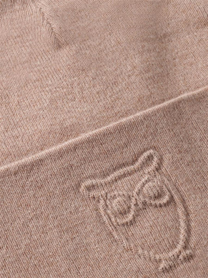Lambswool Logo Embossed Beanie