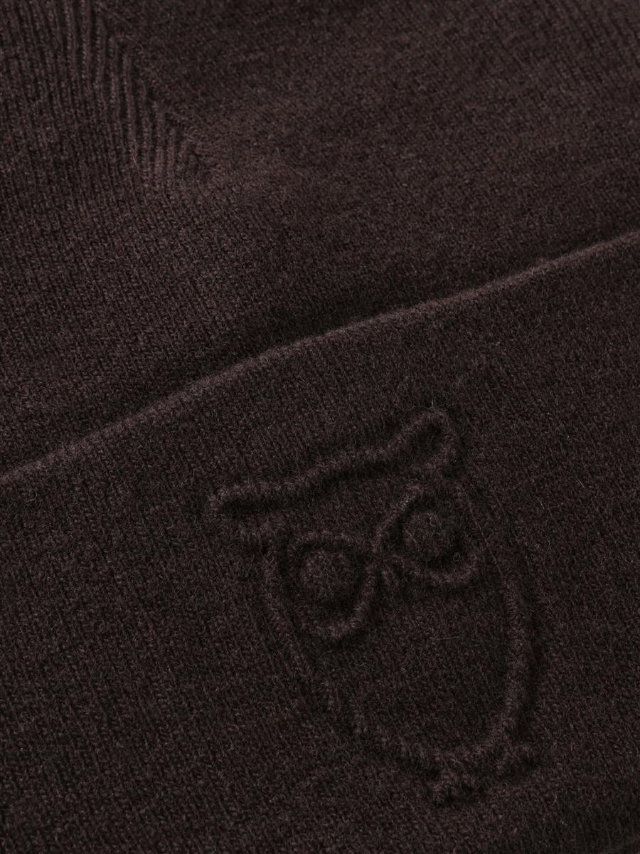 Lambswool Logo Embossed Beanie
