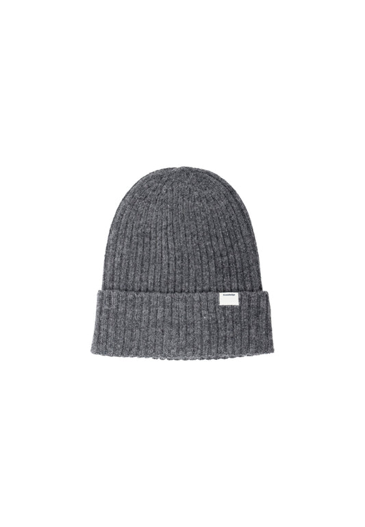 Lambswool Rib Beanie