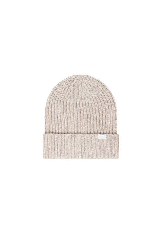 Lambswool Rib Beanie
