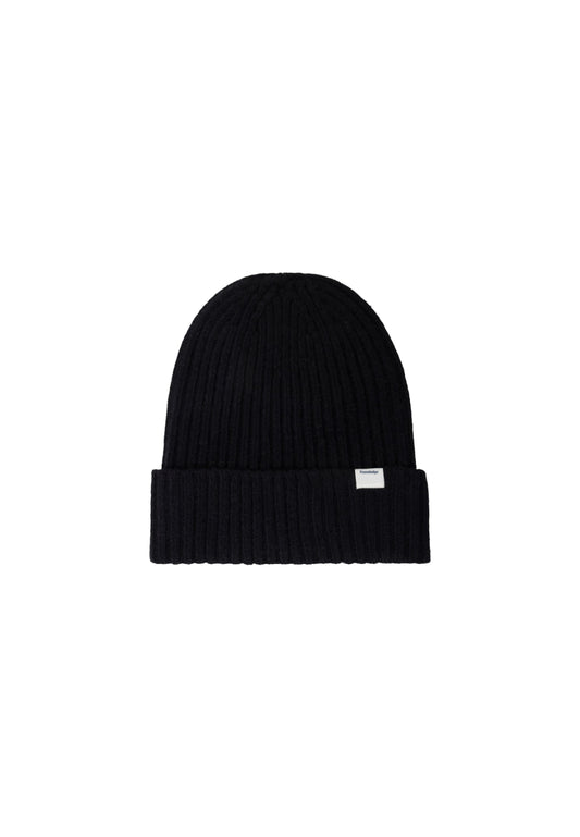 Lambswool Rib Beanie
