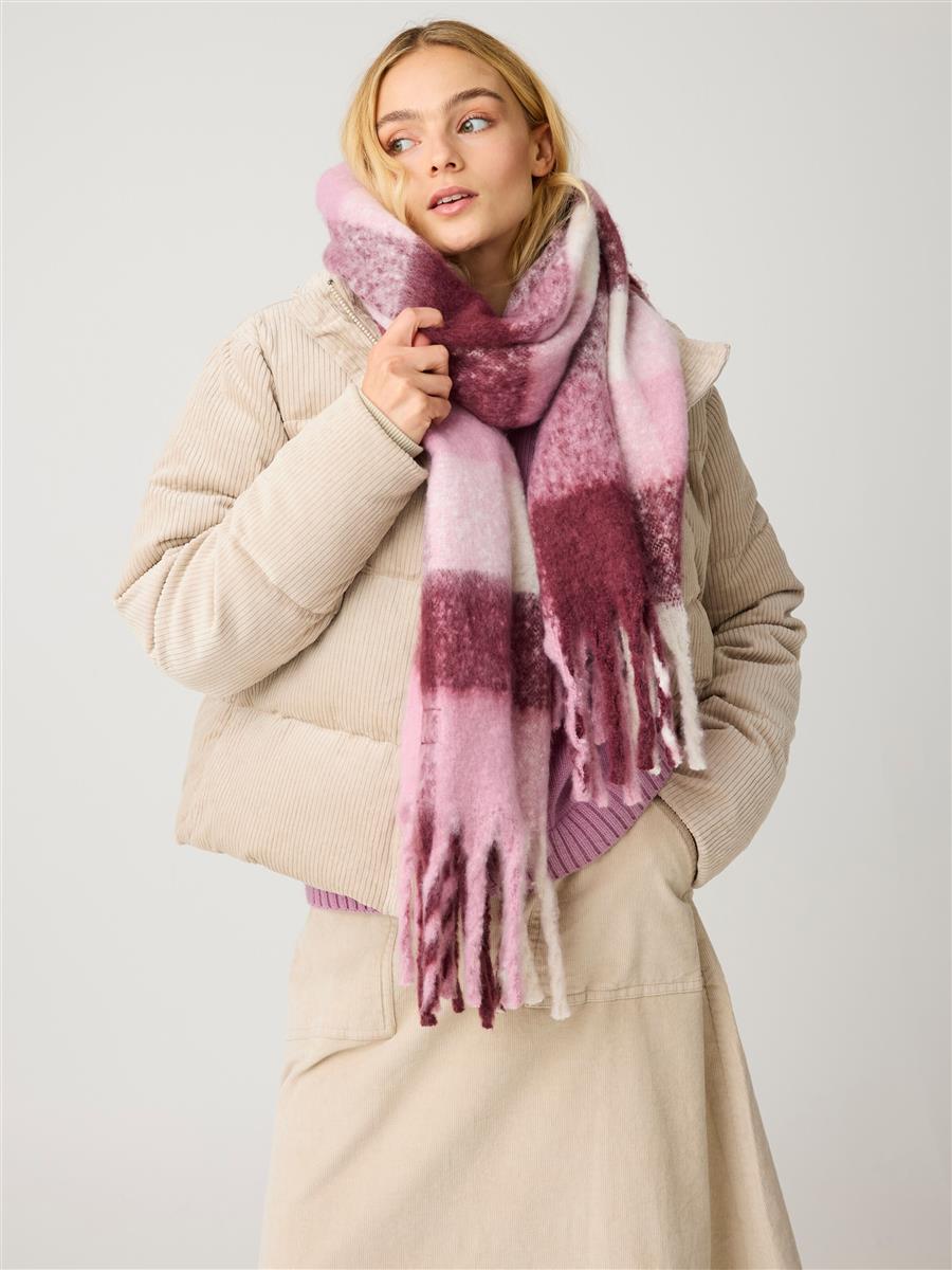 Checked Scarf