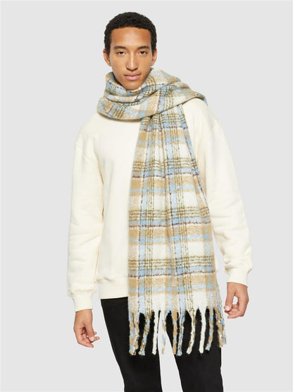 Checked Scarf