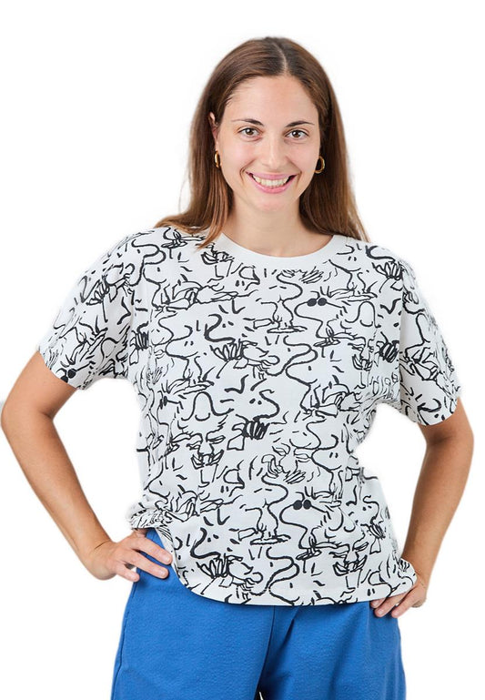 Peanuts Woodstock B&W T-Shirt