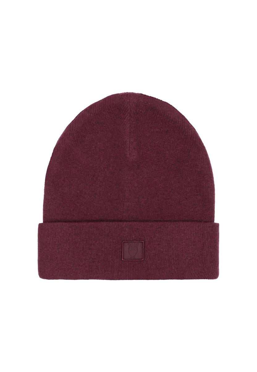 LEAF organic wool beanie