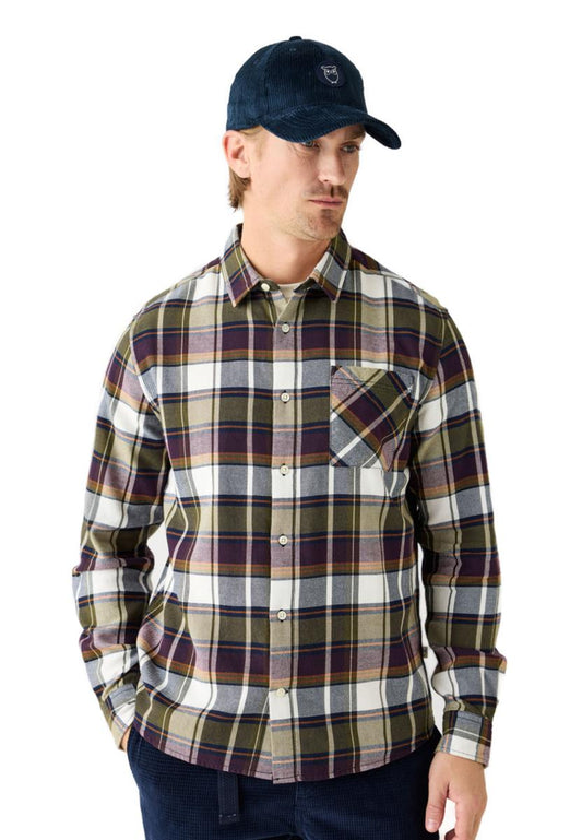 Organic Cotton Checked Flannel Shirt
