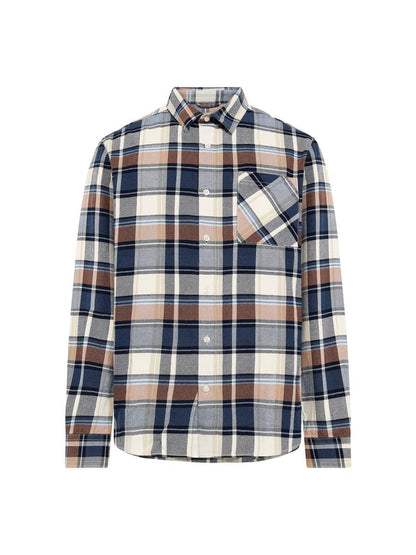 Organic Cotton Multi Checked Flannel Shirt