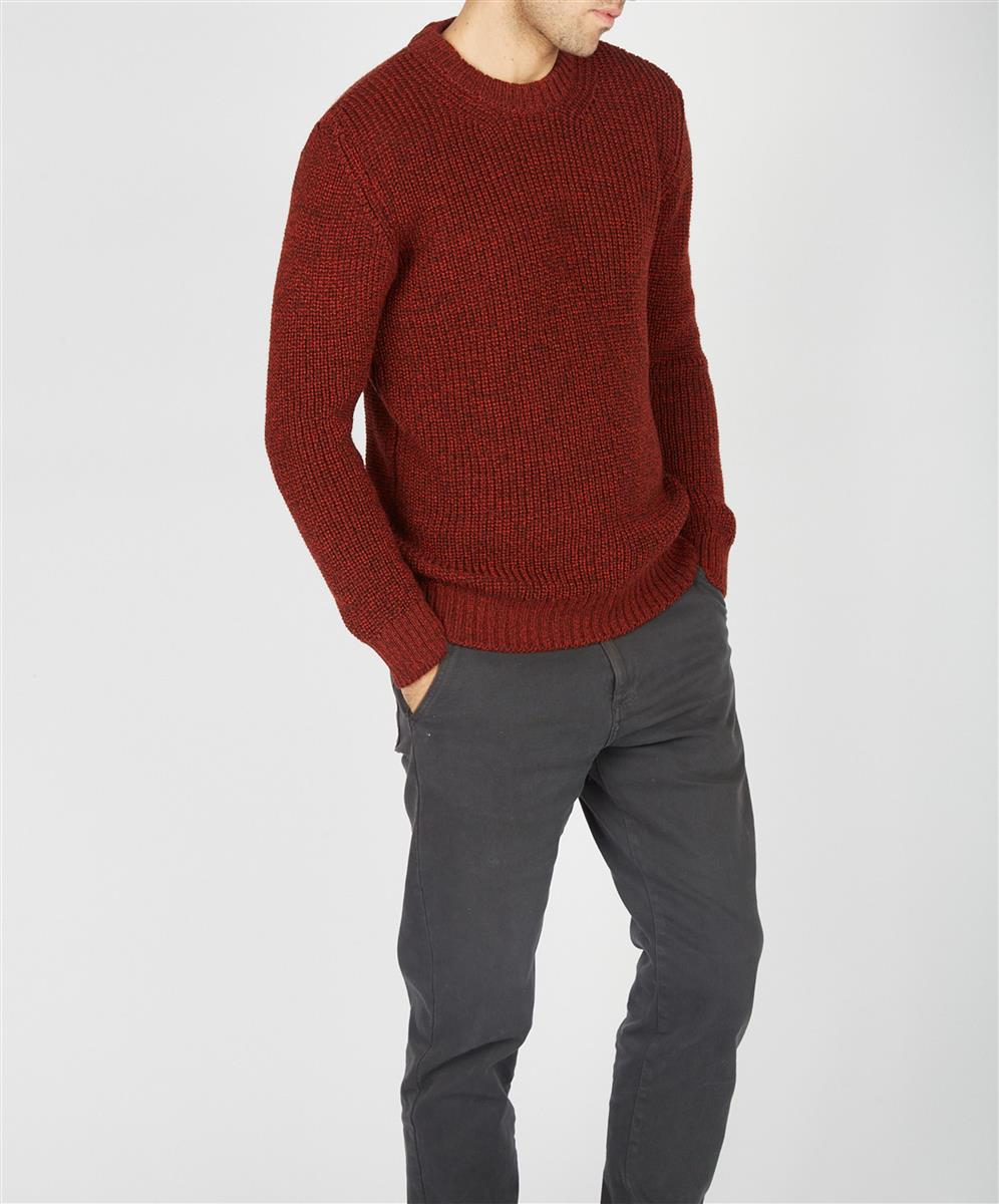 Crosshaven Ribbed Crew Neck Sweater