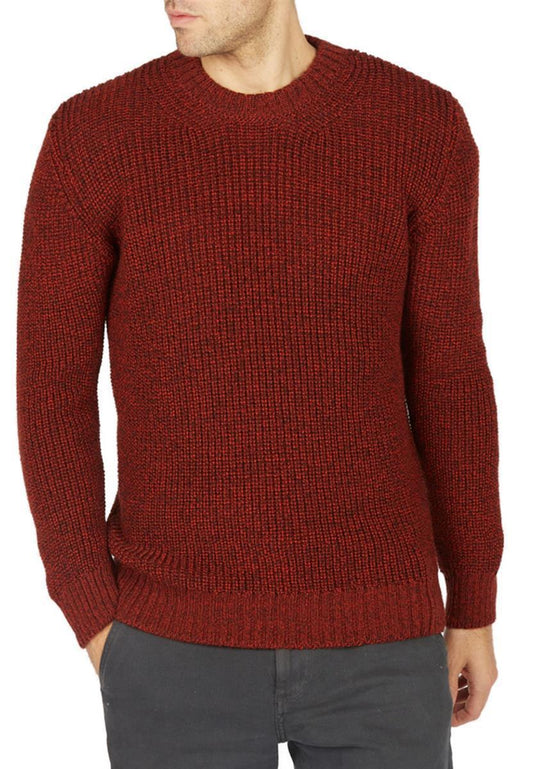 Crosshaven Ribbed Crew Neck Sweater