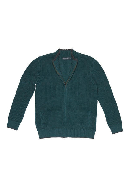 Rockbrook Zipped Ribbed Cardigan