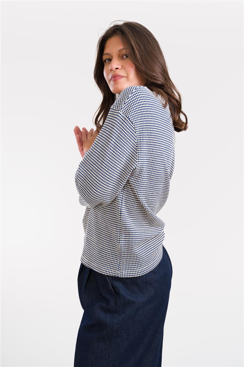 Cherry Oversized Top Double Dot
