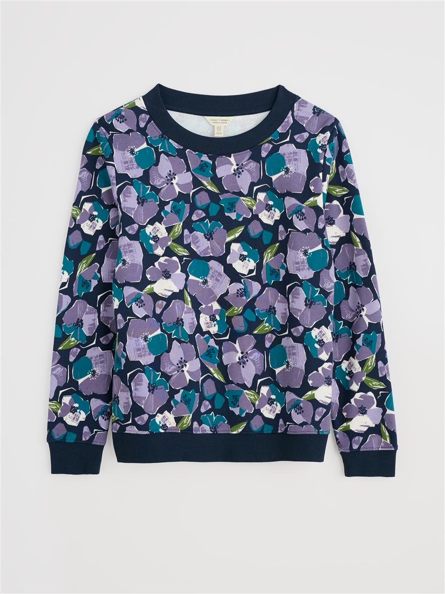 Bright Wave Sweatshirt Paper Hellebores