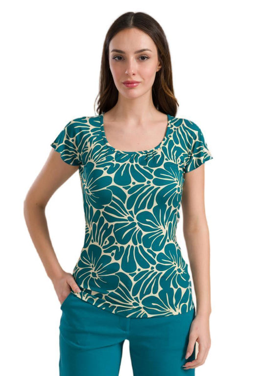 Butterfly Top Short Sleeve