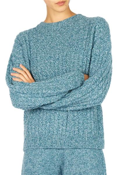 Ladies Knitted Corbin Cable Crew Neck