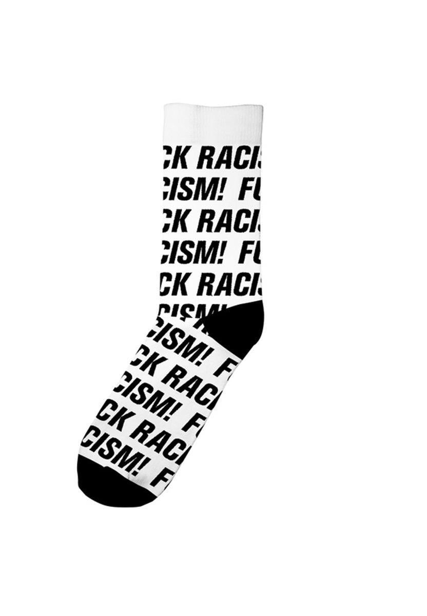 Socks Sigtuna Fuck Racism Pattern