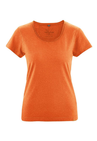 T-Shirt With Rolling Collar