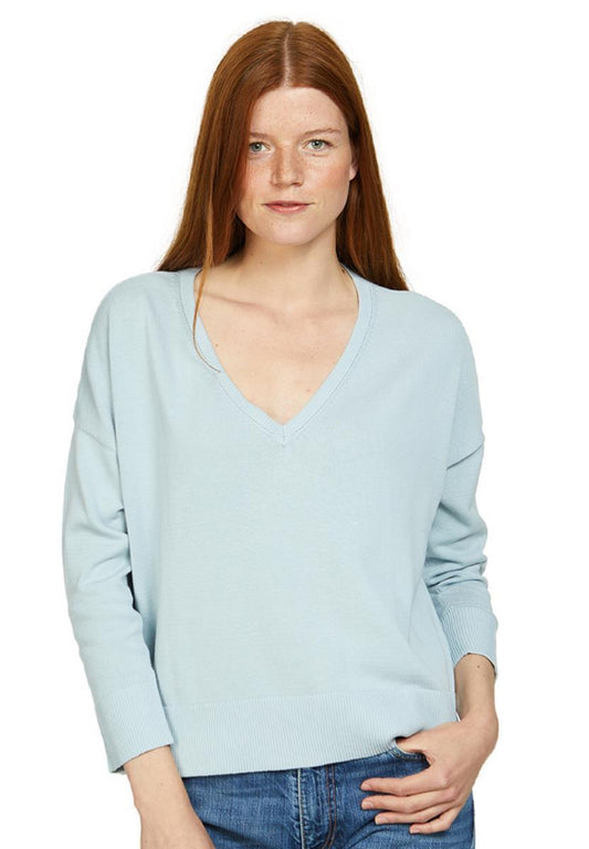 Cot V Neck Sweater