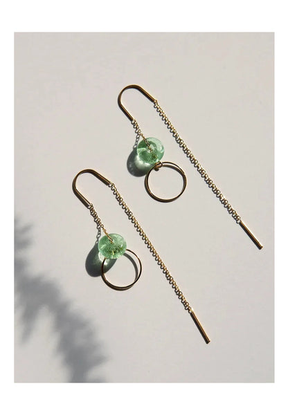 Earring Gold Circle