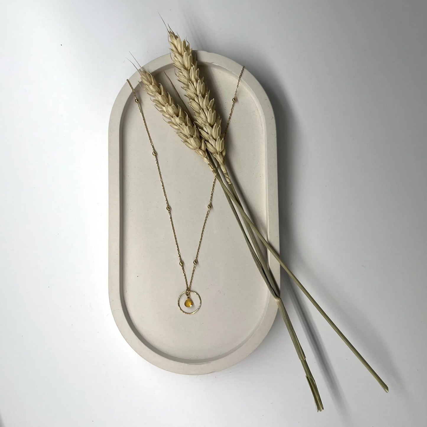 Necklace Gold Circle