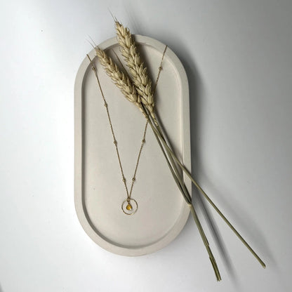 Necklace Gold Circle