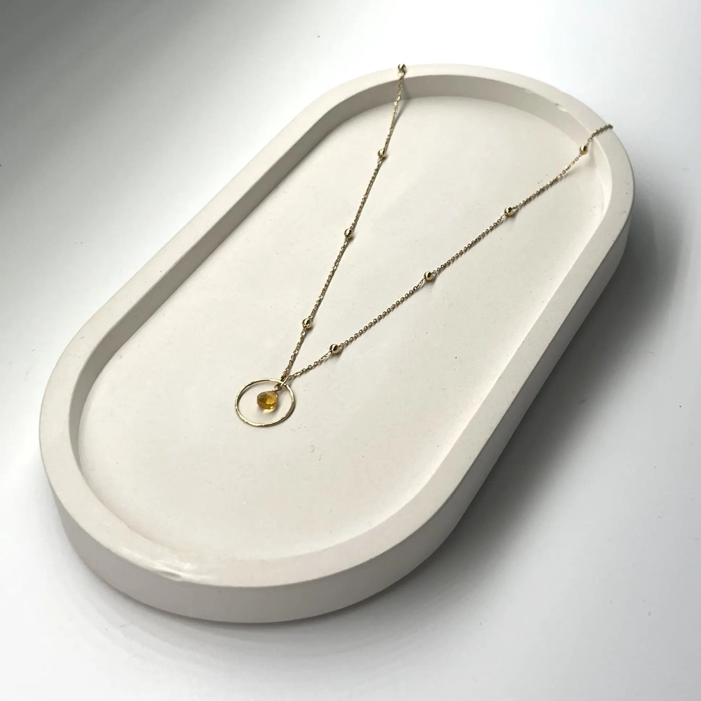 Necklace Gold Circle