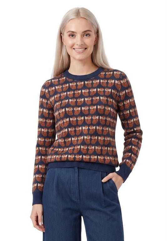 All Over Repeat Sweater - Fox