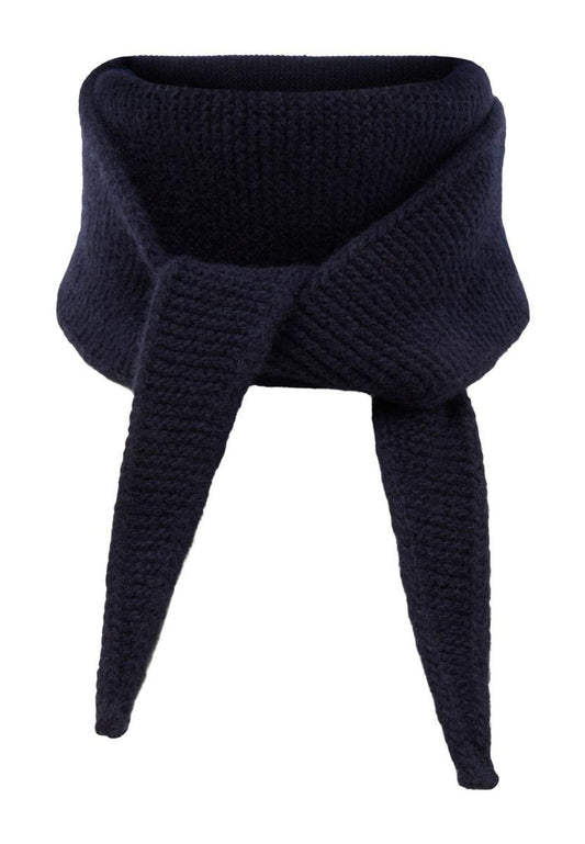Violet Small Knit Scarf